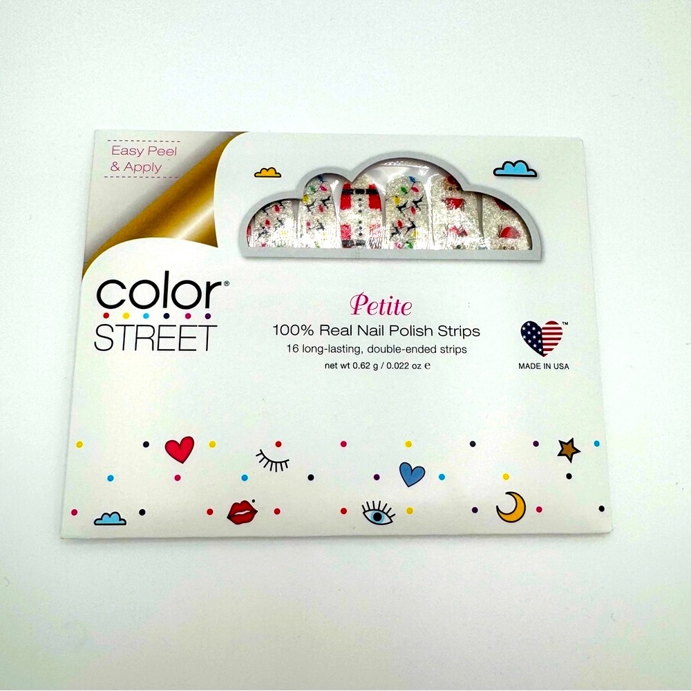 *Retired* Color Street: Reindeer Games (Petite) | Christmas Holiday Winter Santa - Picture 3 of 9
